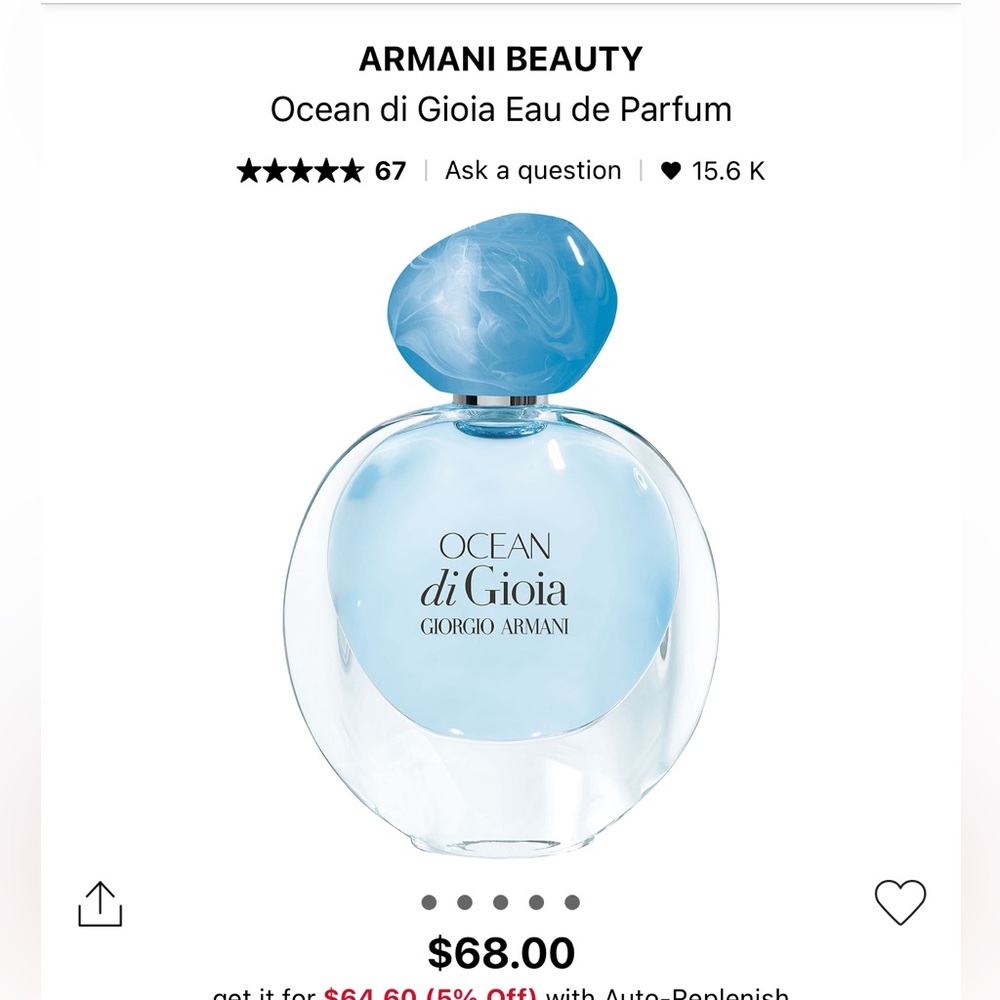 COPY - Armani Ocean di Gioia Eau de Parfum